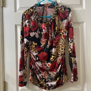 Women flower red